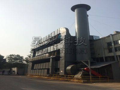 上海某汽車配件廢氣處理電控系統(tǒng)